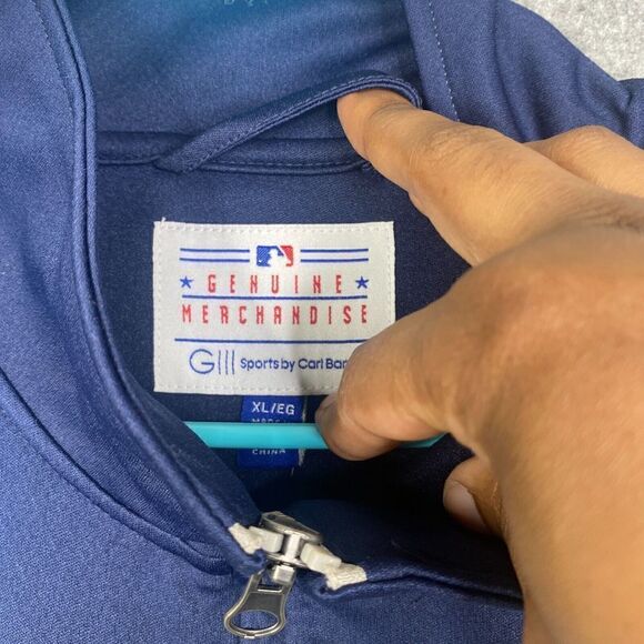 Seattle Mariners Mens Full Zip Track Jacket XL Navy MLB Baseball - Picture 4 of 8